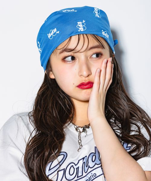 repipi armario RPPバンダナ アクセサリ ブルー レピピアルマリオ 327020 and ST アンドエスティ(旧ドットエスティ) repipi armario RPPバンダナ アクセサリ ブルー レピピアルマリオ 327020 and ST アンドエスティ(旧ドットエスティ)