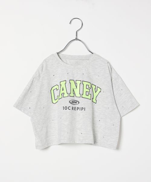 repipi armario 【10C REPIPI】キラキラカレッジTシャツ ライトグレー キッズ レピピアルマリオ 327236 and ST アンドエスティ(旧ドットエスティ) repipi armario 【10C REPIPI】キラキラカレッジTシャツ ライトグレー キッズ レピピアルマリオ 327236 and ST アンドエスティ(旧ドットエスティ)