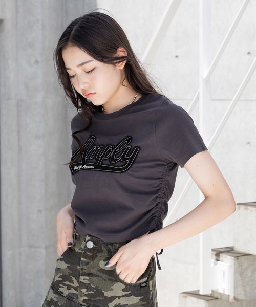 repipi armario 【新色追加!】DENIMワッペンシャーリングTシャツ シルバー S ウィメンズインナー レピピアルマリオ 329298 and ST アンドエスティ(旧ドットエスティ) repipi armario 【新色追加!】DENIMワッペンシャーリングTシャツ シルバー S ウィメンズインナー レピピアルマリオ 329298 and ST アンドエスティ(旧ドットエスティ)
