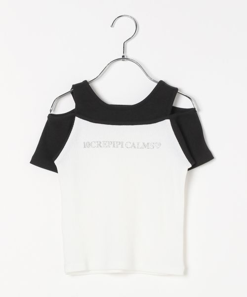 repipi armario 【10C REPIPI】レイヤードフウオフショルTシャツ ライトグレー キッズ レピピアルマリオ 452390 and ST アンドエスティ(旧ドットエスティ) repipi armario 【10C REPIPI】レイヤードフウオフショルTシャツ ライトグレー キッズ レピピアルマリオ 452390 and ST アンドエスティ(旧ドットエスティ)