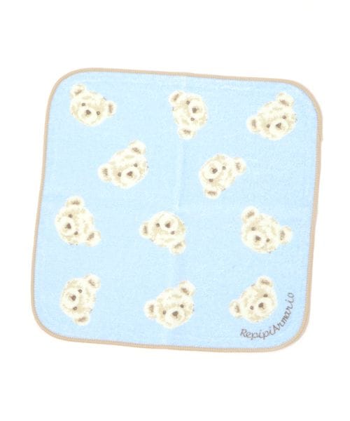 repipi armario 【3P¥1100】FACEテディベアハンカチ その他 ライトブルー レピピアルマリオ 452403 and ST アンドエスティ(旧ドットエスティ) repipi armario 【3P¥1100】FACEテディベアハンカチ その他 ライトブルー レピピアルマリオ 452403 and ST アンドエスティ(旧ドットエスティ)