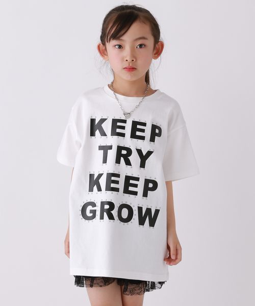 repipi armario 【10C REPIPI】ロゴスタッズBIGTシャツ ホワイト キッズ レピピアルマリオ 453350 and ST アンドエスティ(旧ドットエスティ) repipi armario 【10C REPIPI】ロゴスタッズBIGTシャツ ホワイト キッズ レピピアルマリオ 453350 and ST アンドエスティ(旧ドットエスティ)