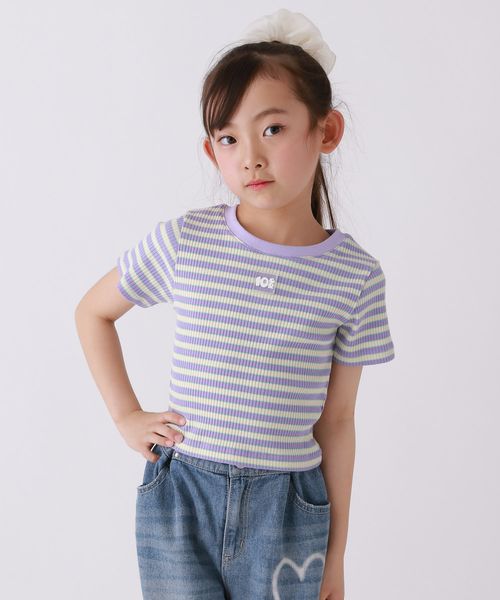 repipi armario 【10C REPIPI】マルチボーダーTシャツ ナチュラル キッズ レピピアルマリオ 453356 and ST アンドエスティ(旧ドットエスティ) repipi armario 【10C REPIPI】マルチボーダーTシャツ ナチュラル キッズ レピピアルマリオ 453356 and ST アンドエスティ(旧ドットエスティ)