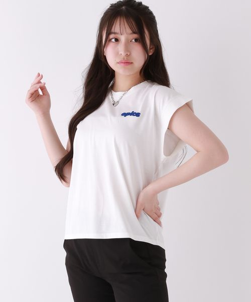repipi armario 【接触冷感】シャーベットフレンチT オフホワイト S ウィメンズインナー レピピアルマリオ 455535 and ST アンドエスティ(旧ドットエスティ) repipi armario 【接触冷感】シャーベットフレンチT オフホワイト S ウィメンズインナー レピピアルマリオ 455535 and ST アンドエスティ(旧ドットエスティ)