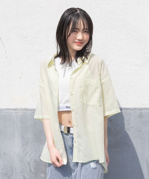 repipi armario 【接触冷感】スパンボイルルーズシャツ イエロー L ウィメンズインナー レピピアルマリオ 492461 and ST アンドエスティ(旧ドットエスティ) repipi armario 【接触冷感】スパンボイルルーズシャツ イエロー L ウィメンズインナー レピピアルマリオ 492461 and ST アンドエスティ(旧ドットエスティ)