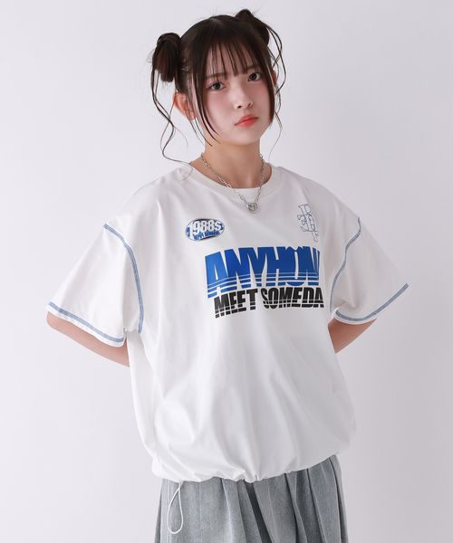 repipi armario 【吸水速乾/UVカット】GAMINGドロストTシャツ ナチュラル L ウィメンズインナー レピピアルマリオ 493526 and ST アンドエスティ(旧ドットエスティ) repipi armario 【吸水速乾/UVカット】GAMINGドロストTシャツ ナチュラル L ウィメンズインナー レピピアルマリオ 493526 and ST アンドエスティ(旧ドットエスティ)
