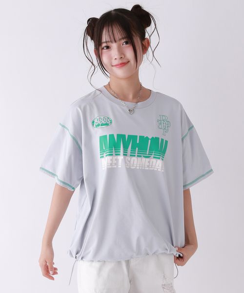repipi armario 【吸水速乾/UVカット】GAMINGドロストTシャツ ライトブルー L ウィメンズインナー レピピアルマリオ 493526 and ST アンドエスティ(旧ドットエスティ) repipi armario 【吸水速乾/UVカット】GAMINGドロストTシャツ ライトブルー L ウィメンズインナー レピピアルマリオ 493526 and ST アンドエスティ(旧ドットエスティ)