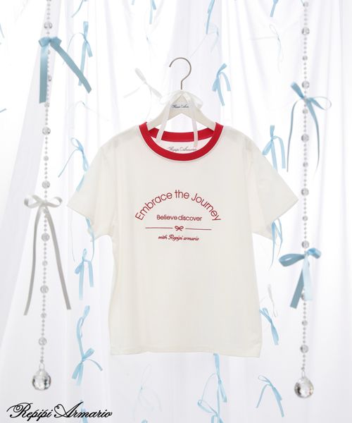 repipi armario 【girly line】COOLリンガーT【接触冷感】 レッド L ウィメンズインナー レピピアルマリオ 494120 and ST アンドエスティ(旧ドットエスティ) repipi armario 【girly line】COOLリンガーT【接触冷感】 レッド L ウィメンズインナー レピピアルマリオ 494120 and ST アンドエスティ(旧ドットエスティ)
