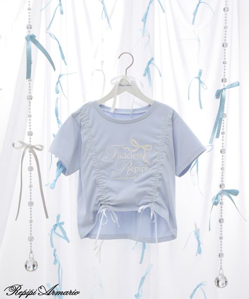 repipi armario 【girly line】バレエコアシャーリングTシャツ【接触冷感】 ライトブルー S ウィメンズインナー レピピアルマリオ 494151 and ST アンドエスティ(旧ドットエスティ) repipi armario 【girly line】バレエコアシャーリングTシャツ【接触冷感】 ライトブルー S ウィメンズインナー レピピアルマリオ 494151 and ST アンドエスティ(旧ドットエスティ)