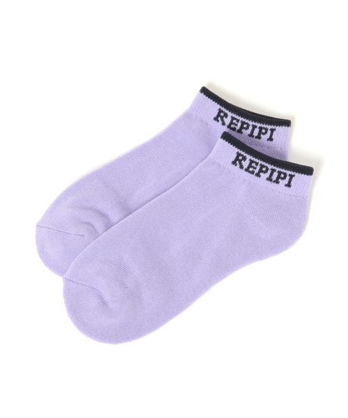 repipi armario 【3P¥1200】ヘムラインレピロゴショートソックス ソックス パープル FREE レピピアルマリオ 494474 and ST アンドエスティ(旧ドットエスティ) repipi armario 【3P¥1200】ヘムラインレピロゴショートソックス ソックス パープル FREE レピピアルマリオ 494474 and ST アンドエスティ(旧ドットエスティ)