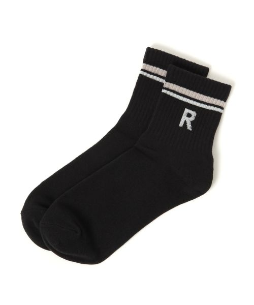 repipi armario 【3P¥1200】Rマークラインソックス ソックス ブラック FREE レピピアルマリオ 494480 and ST アンドエスティ(旧ドットエスティ) repipi armario 【3P¥1200】Rマークラインソックス ソックス ブラック FREE レピピアルマリオ 494480 and ST アンドエスティ(旧ドットエスティ)