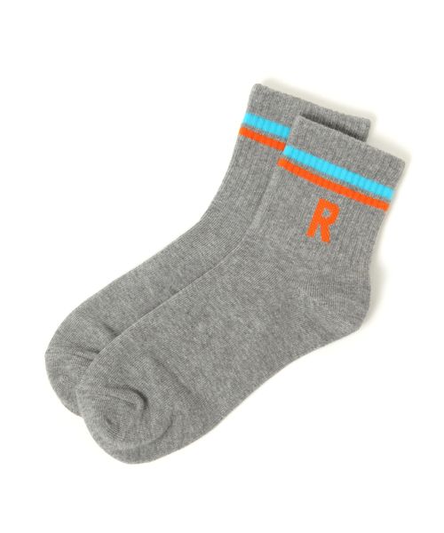repipi armario 【3P¥1200】Rマークラインソックス ソックス ライトグレー FREE レピピアルマリオ 494480 and ST アンドエスティ(旧ドットエスティ) repipi armario 【3P¥1200】Rマークラインソックス ソックス ライトグレー FREE レピピアルマリオ 494480 and ST アンドエスティ(旧ドットエスティ)