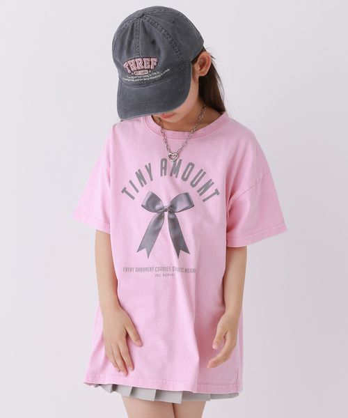 repipi armario 【10C REPIPI】Acid Ribbon BIGTシャツ ピンク キッズ レピピアルマリオ 494590 and ST アンドエスティ(旧ドットエスティ) repipi armario 【10C REPIPI】Acid Ribbon BIGTシャツ ピンク キッズ レピピアルマリオ 494590 and ST アンドエスティ(旧ドットエスティ)