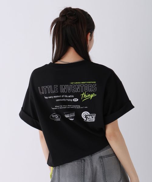 repipi armario チョベリグワイドTEE オフホワイト L ウィメンズインナー レピピアルマリオ 497681 and ST アンドエスティ(旧ドットエスティ) repipi armario チョベリグワイドTEE オフホワイト L ウィメンズインナー レピピアルマリオ 497681 and ST アンドエスティ(旧ドットエスティ)
