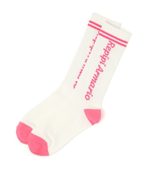 repipi armario 【3P¥1200】ミドルタテロゴソックス ソックス ピンク FREE レピピアルマリオ 498677 and ST アンドエスティ(旧ドットエスティ) repipi armario 【3P¥1200】ミドルタテロゴソックス ソックス ピンク FREE レピピアルマリオ 498677 and ST アンドエスティ(旧ドットエスティ)