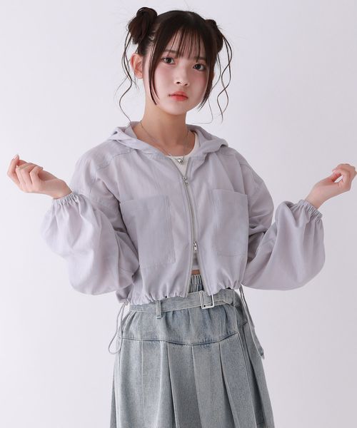 repipi armario 【接触冷感】シアーショートWZIPパーカー グレー L ウィメンズインナー レピピアルマリオ 498701 and ST アンドエスティ(旧ドットエスティ) repipi armario 【接触冷感】シアーショートWZIPパーカー グレー L ウィメンズインナー レピピアルマリオ 498701 and ST アンドエスティ(旧ドットエスティ)