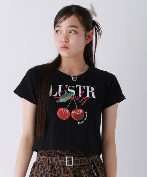 repipi armario CherryチビTシャツ ブラック L ウィメンズインナー レピピアルマリオ 498785 and ST アンドエスティ(旧ドットエスティ) repipi armario CherryチビTシャツ ブラック L ウィメンズインナー レピピアルマリオ 498785 and ST アンドエスティ(旧ドットエスティ)