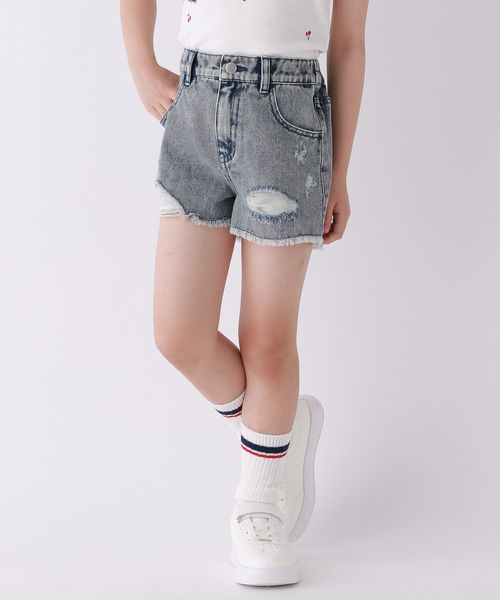 repipi armario 【10C REPIPI】ダメージデニムショートパンツ ブルー キッズ レピピアルマリオ 499036 and ST アンドエスティ(旧ドットエスティ) repipi armario 【10C REPIPI】ダメージデニムショートパンツ ブルー キッズ レピピアルマリオ 499036 and ST アンドエスティ(旧ドットエスティ)