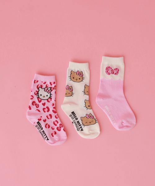 repipi armario 【HELLO KITTY】【10C REPIPI】3Pソックス ピンク S キッズ レピピアルマリオ 575259 and ST アンドエスティ(旧ドットエスティ) repipi armario 【HELLO KITTY】【10C REPIPI】3Pソックス ピンク S キッズ レピピアルマリオ 575259 and ST アンドエスティ(旧ドットエスティ)