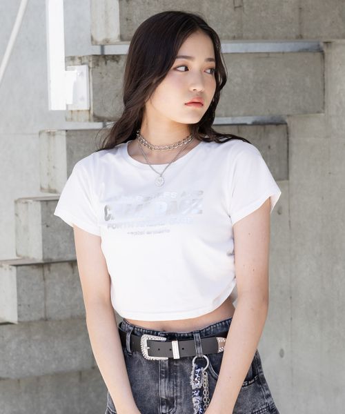 repipi armario 【接触冷感】ハクプリントチビTEE オフホワイト L ウィメンズインナー レピピアルマリオ 576438 and ST アンドエスティ(旧ドットエスティ) repipi armario 【接触冷感】ハクプリントチビTEE オフホワイト L ウィメンズインナー レピピアルマリオ 576438 and ST アンドエスティ(旧ドットエスティ)