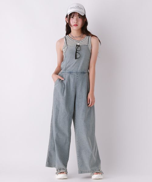 repipi armario 【接触冷感】COOLデニムサロペット ライトブルー L ウィメンズボトムス レピピアルマリオ 577293 and ST アンドエスティ(旧ドットエスティ) repipi armario 【接触冷感】COOLデニムサロペット ライトブルー L ウィメンズボトムス レピピアルマリオ 577293 and ST アンドエスティ(旧ドットエスティ)