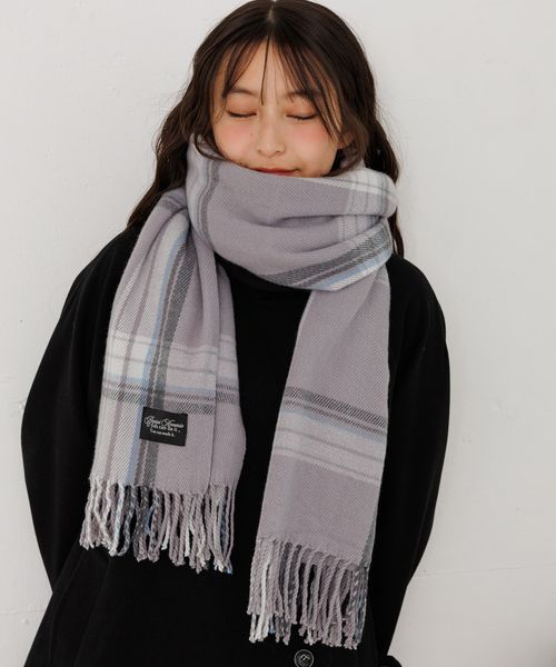 repipi armario 【手洗い可能!】チェックストール ライトグレー ウィメンズグッズ レピピアルマリオ 577822 and ST アンドエスティ(旧ドットエスティ) repipi armario 【手洗い可能!】チェックストール ライトグレー ウィメンズグッズ レピピアルマリオ 577822 and ST アンドエスティ(旧ドットエスティ)