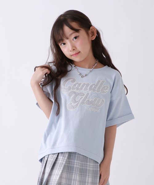 repipi armario 【10C REPIPI】ワッペンロゴTシャツ ライトブルー キッズ レピピアルマリオ 578958 and ST アンドエスティ(旧ドットエスティ) repipi armario 【10C REPIPI】ワッペンロゴTシャツ ライトブルー キッズ レピピアルマリオ 578958 and ST アンドエスティ(旧ドットエスティ)