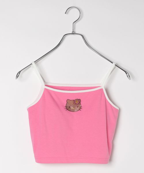 repipi armario 【HELLO KITTY】ショートキャミソール ピンク M ウィメンズインナー レピピアルマリオ 579016 and ST アンドエスティ(旧ドットエスティ) repipi armario 【HELLO KITTY】ショートキャミソール ピンク M ウィメンズインナー レピピアルマリオ 579016 and ST アンドエスティ(旧ドットエスティ)