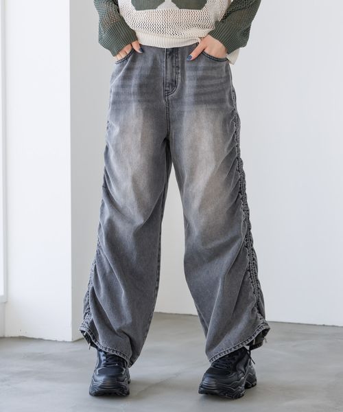 repipi armario シャーリングルーズカーゴパンツ ライトグレー S ウィメンズボトムス レピピアルマリオ 579554 and ST アンドエスティ(旧ドットエスティ) repipi armario シャーリングルーズカーゴパンツ ライトグレー S ウィメンズボトムス レピピアルマリオ 579554 and ST アンドエスティ(旧ドットエスティ)