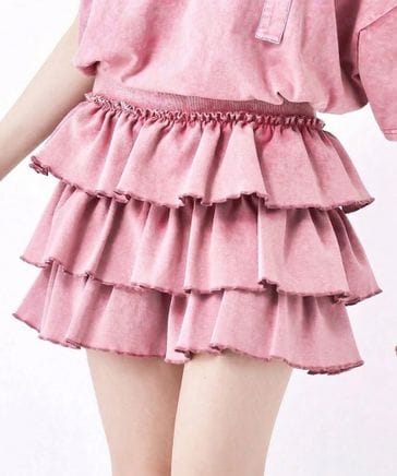 【美品】①ピンクラテ　ジャケット　②レピピアルマリオ　スカート＆リボン Acidティアードスカート | [公式]レピピアルマリオ（repipi armario）通販