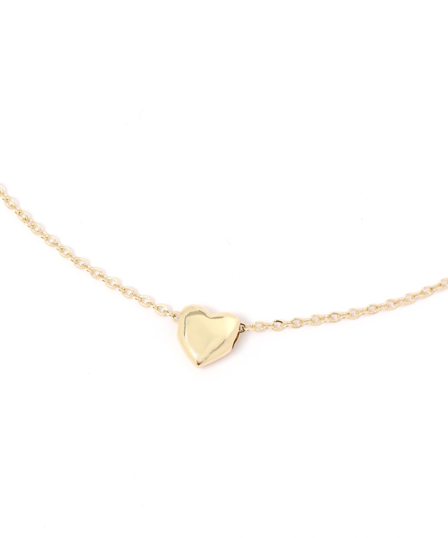 アクリーリックハートネックレス/ACRYLiC HEART NECKLACENiRO