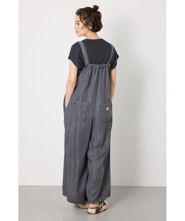Thickness DENIMギャザーサロペット | [公式]RODEO CROWNS WIDE BOWL