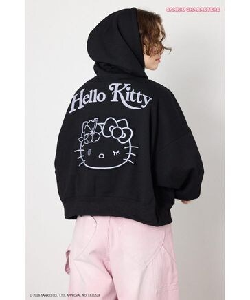 HELLOKITTY)アップリケジップフーディー | [公式]RODEO CROWNS WIDE