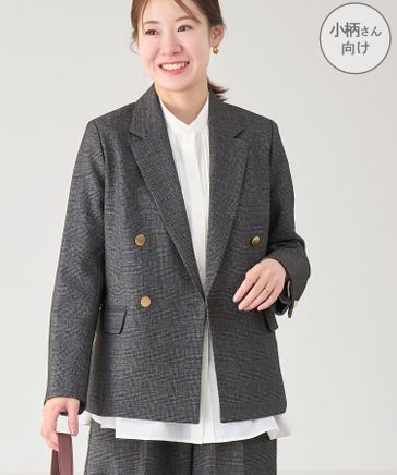 低身長・小柄さんサイズ】レディハンサムシリーズ ウールライク金