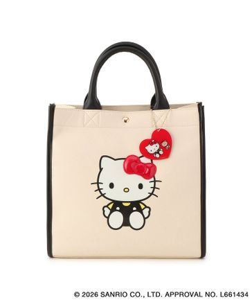 ROPE' PICNIC×ハローキティ】アクリルチャーム付きトートバッグ