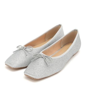 repetto】グリッターバレエシューズ シルバー Repetto シルバー