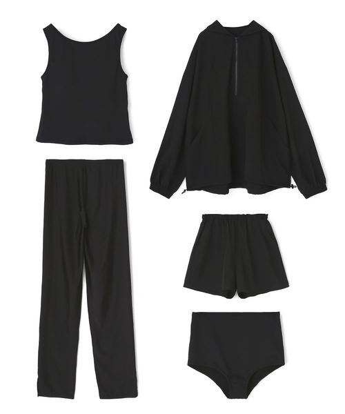San-ai Resort northerly 【WEB限定】ポケット付きハーフジップラッシュパーカー+リブタンキニ水着+レギンス5点セット ライトグレー 33インチ ウィメンズグッズ サンアイリゾートノーザリー 494360 and ST アンドエスティ(旧ドットエスティ) San-ai Resort northerly 【WEB限定】ポケット付きハーフジップラッシュパーカー+リブタンキニ水着+レギンス5点セット ライトグレー 33インチ ウィメンズグッズ サンアイリゾートノーザリー 494360 and ST アンドエスティ(旧ドットエスティ)