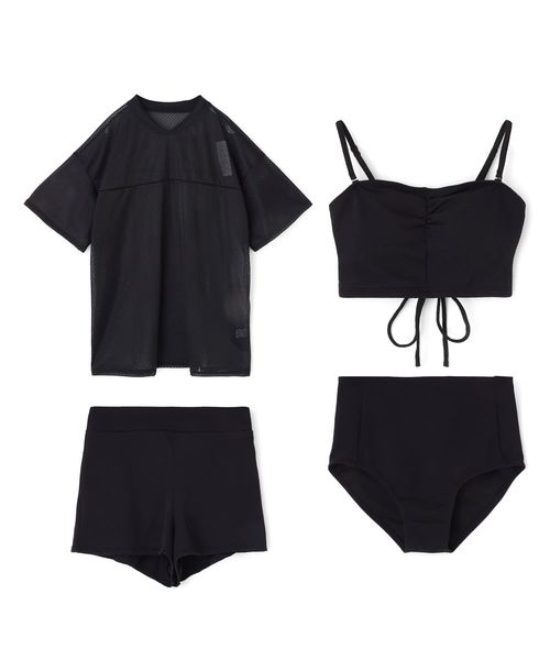 San-ai Resort northerly 【WEB限定】【水陸両用】メッシュTシャツブラトップ4点セット水着 ライトグレー FREE ウィメンズグッズ サンアイリゾートノーザリー 583570 and ST アンドエスティ(旧ドットエスティ) San-ai Resort northerly 【WEB限定】【水陸両用】メッシュTシャツブラトップ4点セット水着 ライトグレー FREE ウィメンズグッズ サンアイリゾートノーザリー 583570 and ST アンドエスティ(旧ドットエスティ)
