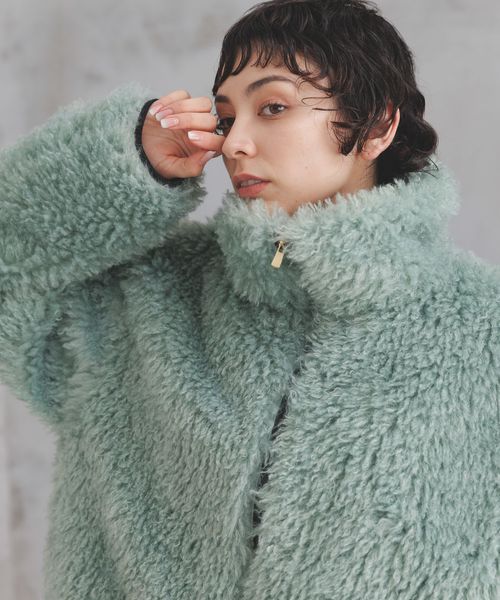 STERNBERG ショートボアブルゾン　ミント STERNBERG ショートボアブルゾンミント