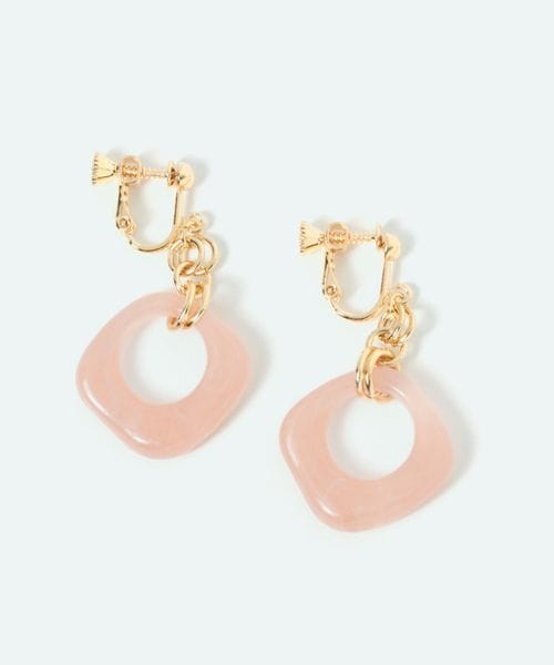 studio CLIP 【daily CLIP】ラウンドストーンイヤリング ピンク FREE DCウェア服飾 スタジオクリップ 103654 and ST アンドエスティ(旧ドットエスティ) studio CLIP 【daily CLIP】ラウンドストーンイヤリング ピンク FREE DCウェア服飾 スタジオクリップ 103654 and ST アンドエスティ(旧ドットエスティ)