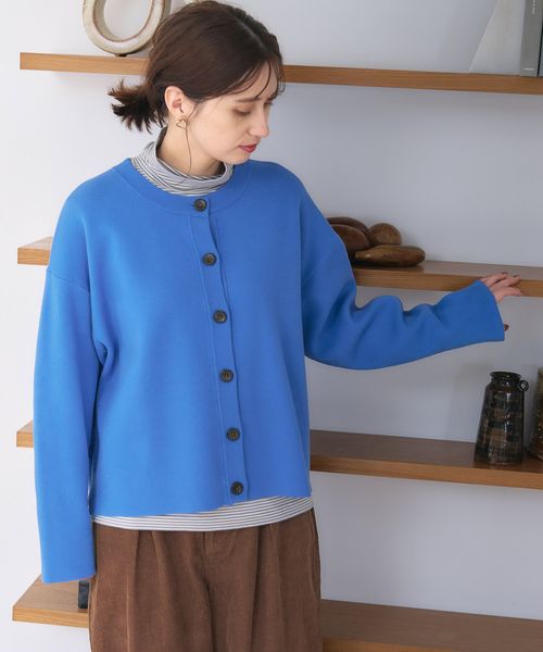 studio CLIP 【3シーズンシリーズ/静電気防止/毛玉軽減】12ゲージジャケットライクカーディガン ライトブルー FREE ウィメンズインナー スタジオクリップ 115465 and ST アンドエスティ(旧ドットエスティ) studio CLIP 【3シーズンシリーズ/静電気防止/毛玉軽減】12ゲージジャケットライクカーディガン ライトブルー FREE ウィメンズインナー スタジオクリップ 115465 and ST アンドエスティ(旧ドットエスティ)