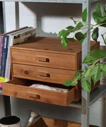 daily CLIP】無垢のウッドチェスト L | [公式]スタディオクリップ