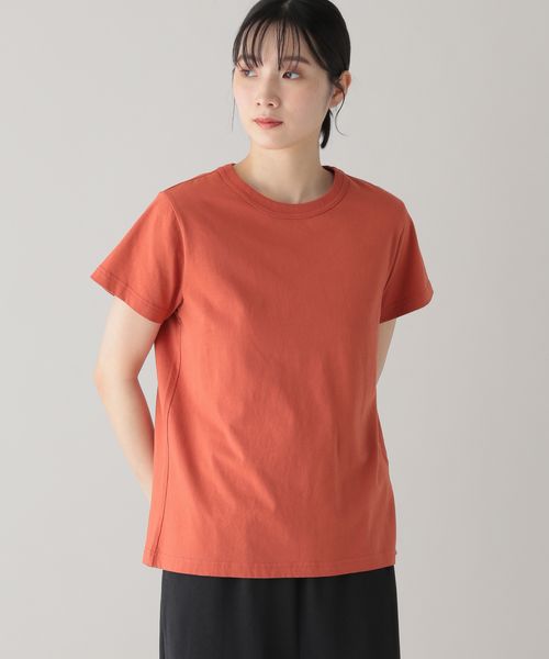 studio CLIP 《natural by clip》ベーシック半袖Tシャツ レッド FREE Natural by CLIP スタジオクリップ 130304 and ST アンドエスティ(旧ドットエスティ) studio CLIP 《natural by clip》ベーシック半袖Tシャツ レッド FREE Natural by CLIP スタジオクリップ 130304 and ST アンドエスティ(旧ドットエスティ)