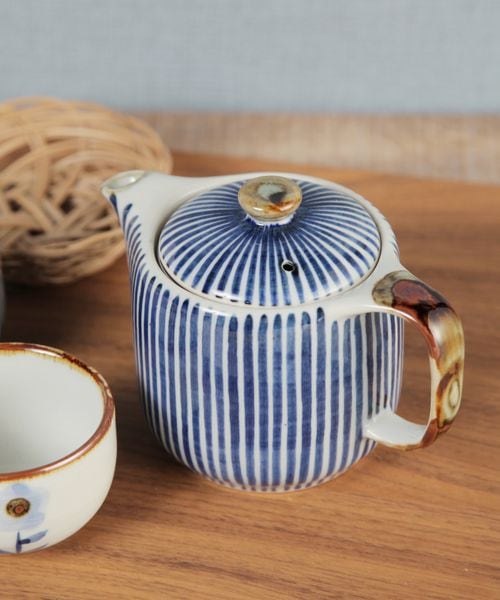山茶窯　インク壺 ink-café 明治のいろ 葡萄茶 (ECF160-531)