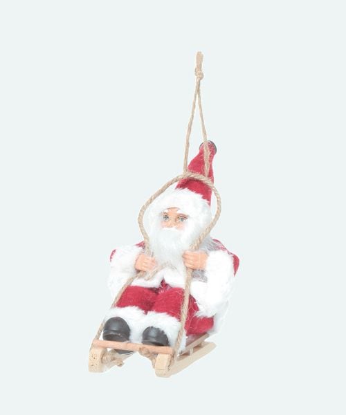 studio CLIP 【daily CLIP】サンタオーナメントオブジェ インテリア雑貨 ホワイト FREE スタジオクリップ 151728 and ST アンドエスティ（旧ドットエスティ）