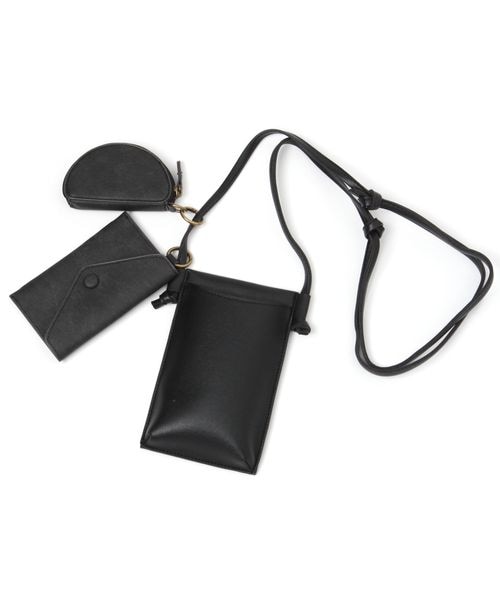 CLANE×ATELIER AMBOISE 通じる MULTI MINI BAG 