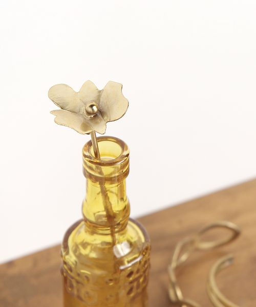 studio CLIP アイアンフラワー インテリアデコール ホワイト FREE スタジオクリップ 193846 and ST アンドエスティ（旧ドットエスティ）