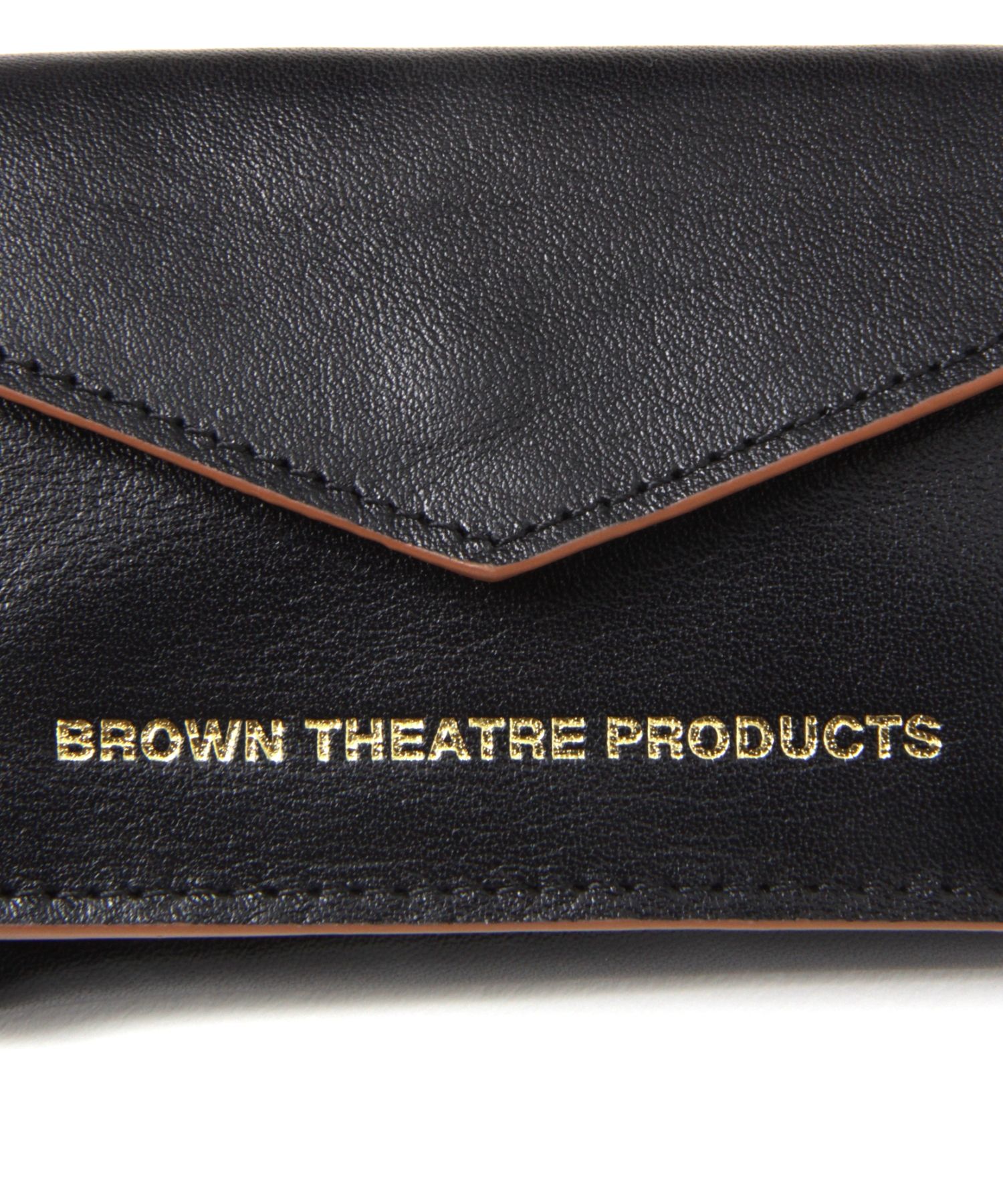 【WEB限定/BROWN THEATRE PRODUCT別注】レザーコンパクトウォレット F