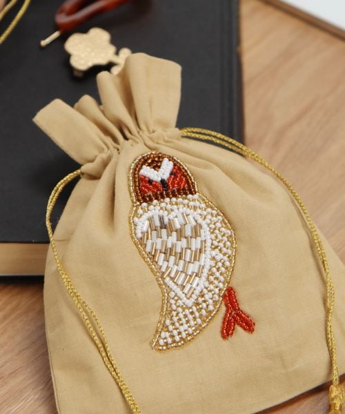 studio CLIP ビーズ刺繍巾着 H&B オフホワイト FREE スタジオクリップ 228957 and ST アンドエスティ(旧ドットエスティ) studio CLIP ビーズ刺繍巾着 H&B オフホワイト FREE スタジオクリップ 228957 and ST アンドエスティ(旧ドットエスティ)