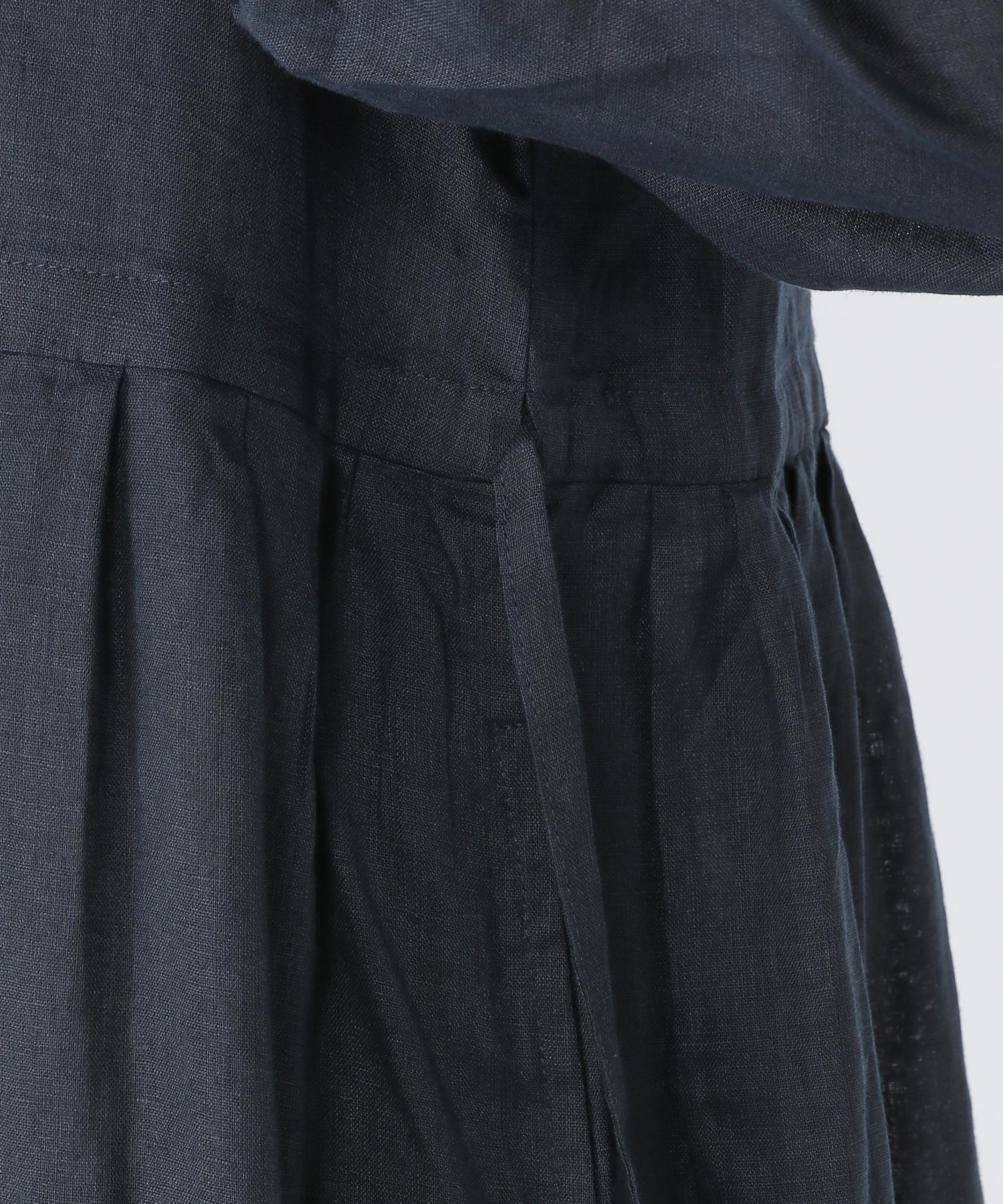 《fog linen work》クロエワンピース F